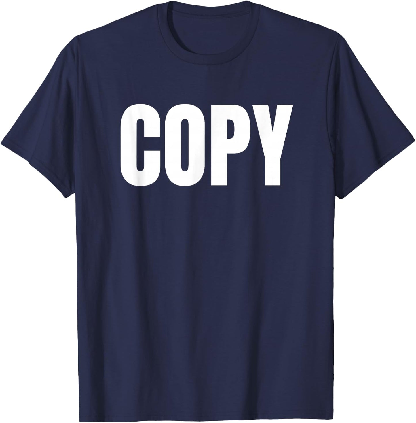 Copy and Paste Matching Partners and Twin Siblings T-Shirt - T-Shirt | Navy