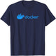 Docker Engine - Software Programming, Developing and Coding T-Shirt - T-Shirt | Navy