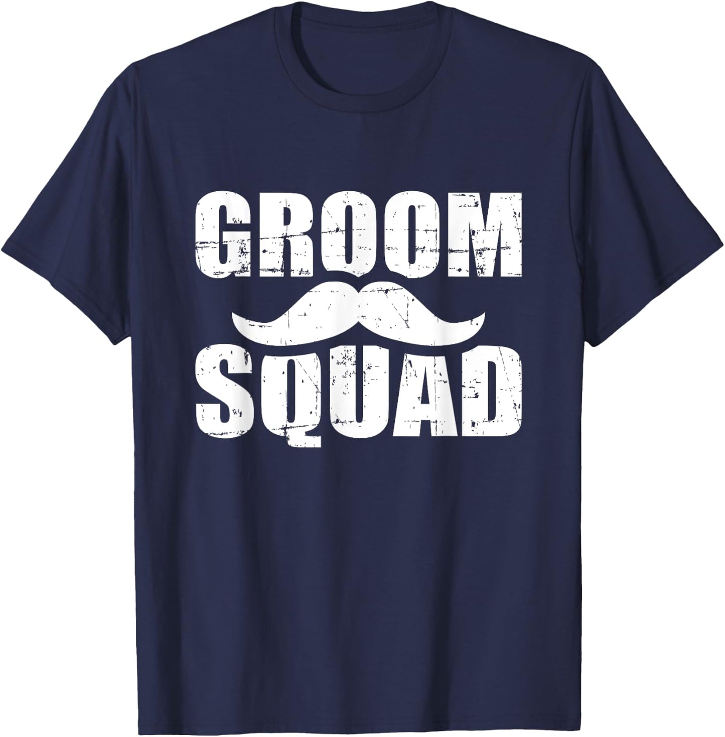 Junggesellenabschied Geschenke Groom Squad Stag Party JGA , Black, Small T-Shirt - T-Shirt | Navy