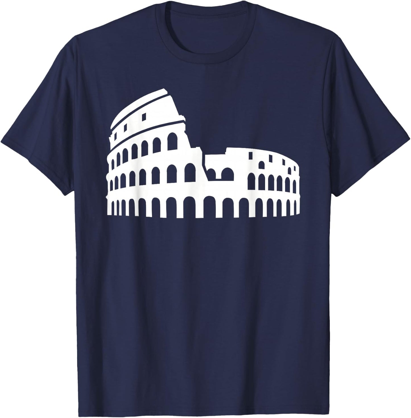 Colosseum Rome T-Shirt - T-Shirt | Navy