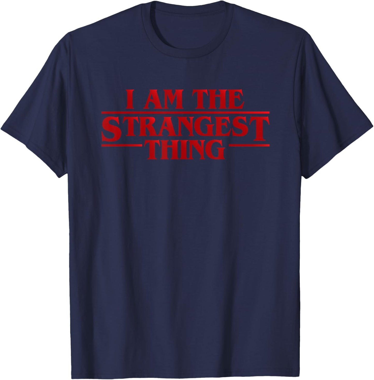 Strangest Thing Outcast Geeks and Nerds T-Shirt - T-Shirt | Navy
