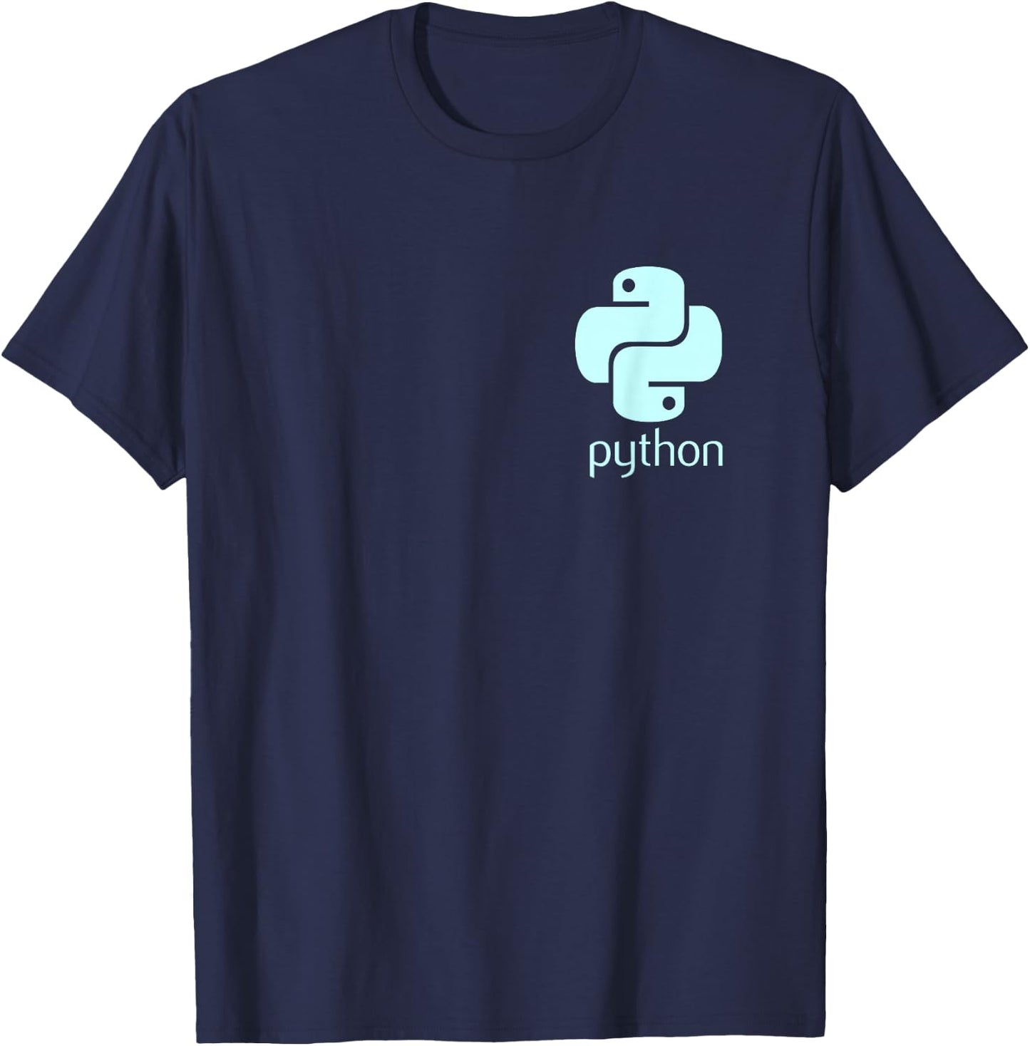 Python Programmer Computer Developers T-Shirt - T-Shirt | Navy