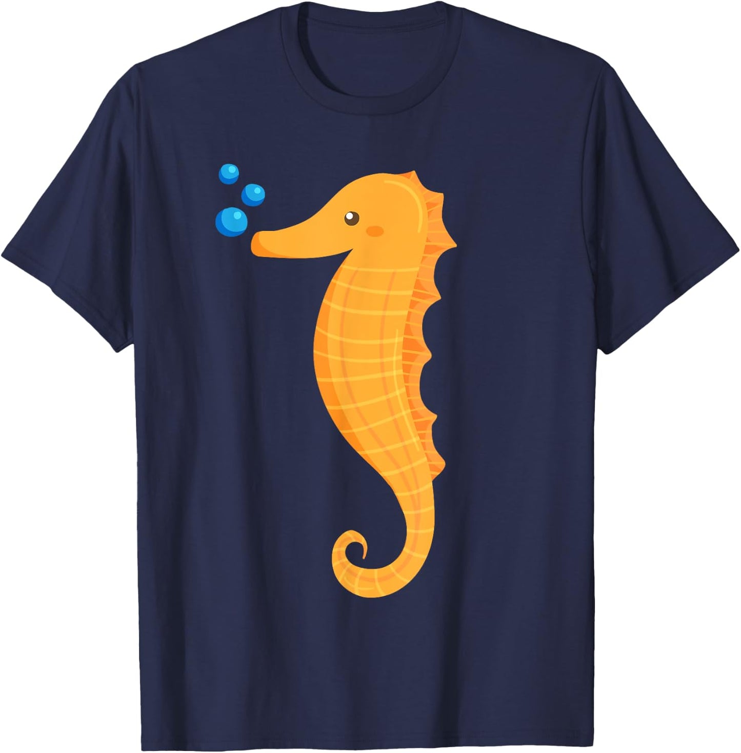 Kids Seahorse Boys and Girls SEAHORSE T-Shirt - T-Shirt | Navy