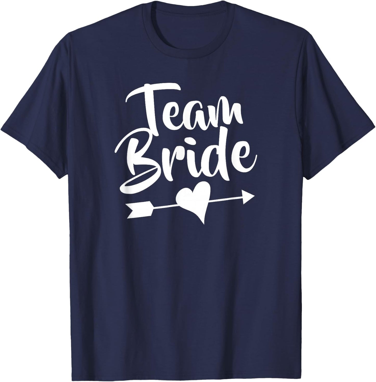 Team Bride Shirts For The Wedding Party T-Shirt - T-Shirt | Navy