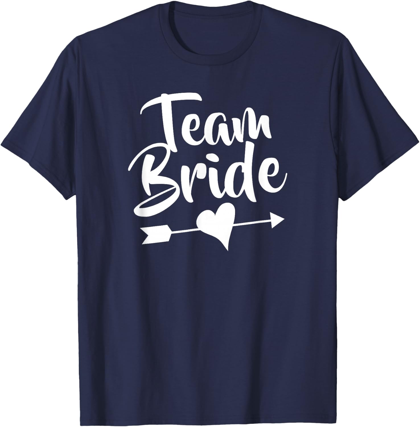 Team Bride Shirts For The Wedding Party T-Shirt - T-Shirt | Navy