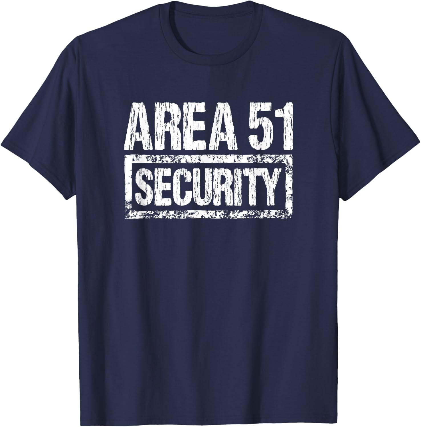 Funny Costume Party Area 51 Groom Lake Roswell Alien UFO T-Shirt - T-Shirt | Navy