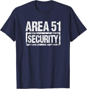 Funny Costume Party Area 51 Groom Lake Roswell Alien UFO T-Shirt - T-Shirt | Navy