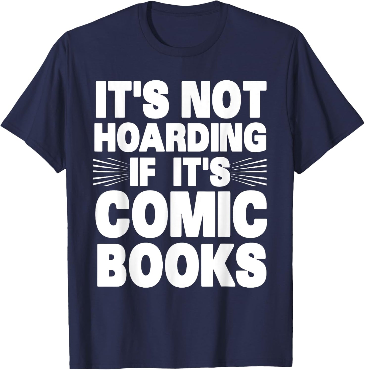 Funny Comic Book Lovers Design Women Comic Book Fans T-Shirt - T-Shirt | Navy