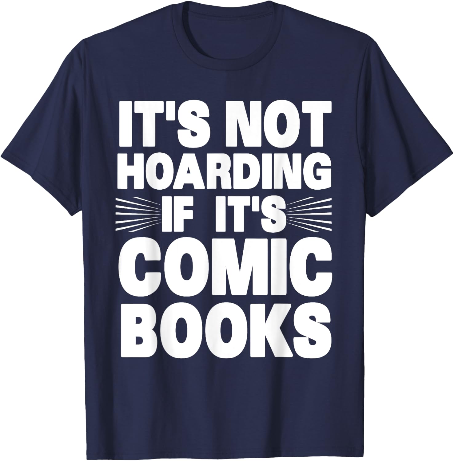 Funny Comic Book Lovers Design Women Comic Book Fans T-Shirt - T-Shirt | Navy