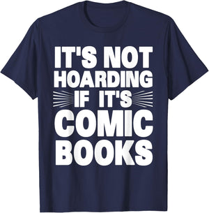 Funny Comic Book Lovers Design Women Comic Book Fans T-Shirt - T-Shirt | Navy