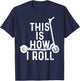 Funny Stunt Scooters Art Women Best Rider Enthusiast T-Shirt - T-Shirt | Navy