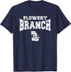 Flowery Branch, GA Vintage Shirt T-Shirt - T-Shirt | Navy