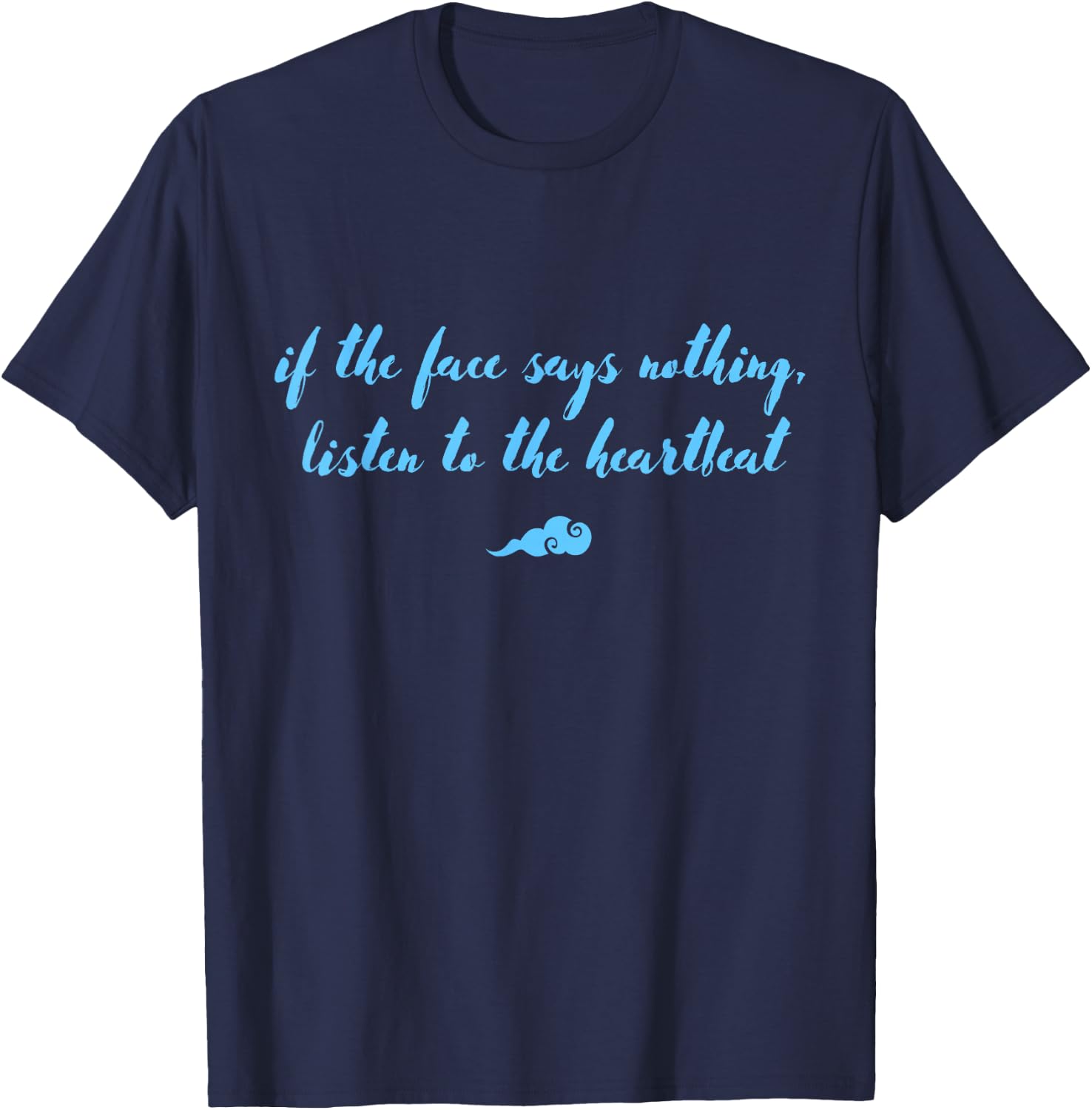 WangXian Listen to the Heart - MoDaoZuShi, The Untamed, CQL T-Shirt - T-Shirt | Navy