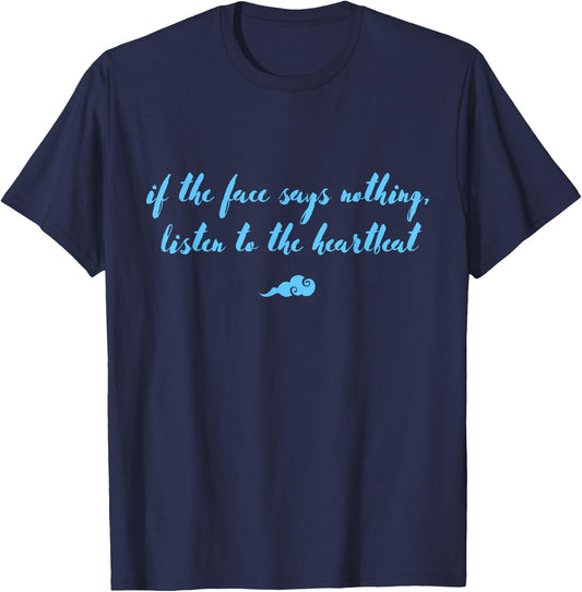 WangXian Listen to the Heart - MoDaoZuShi, The Untamed, CQL T-Shirt - T-Shirt | Navy