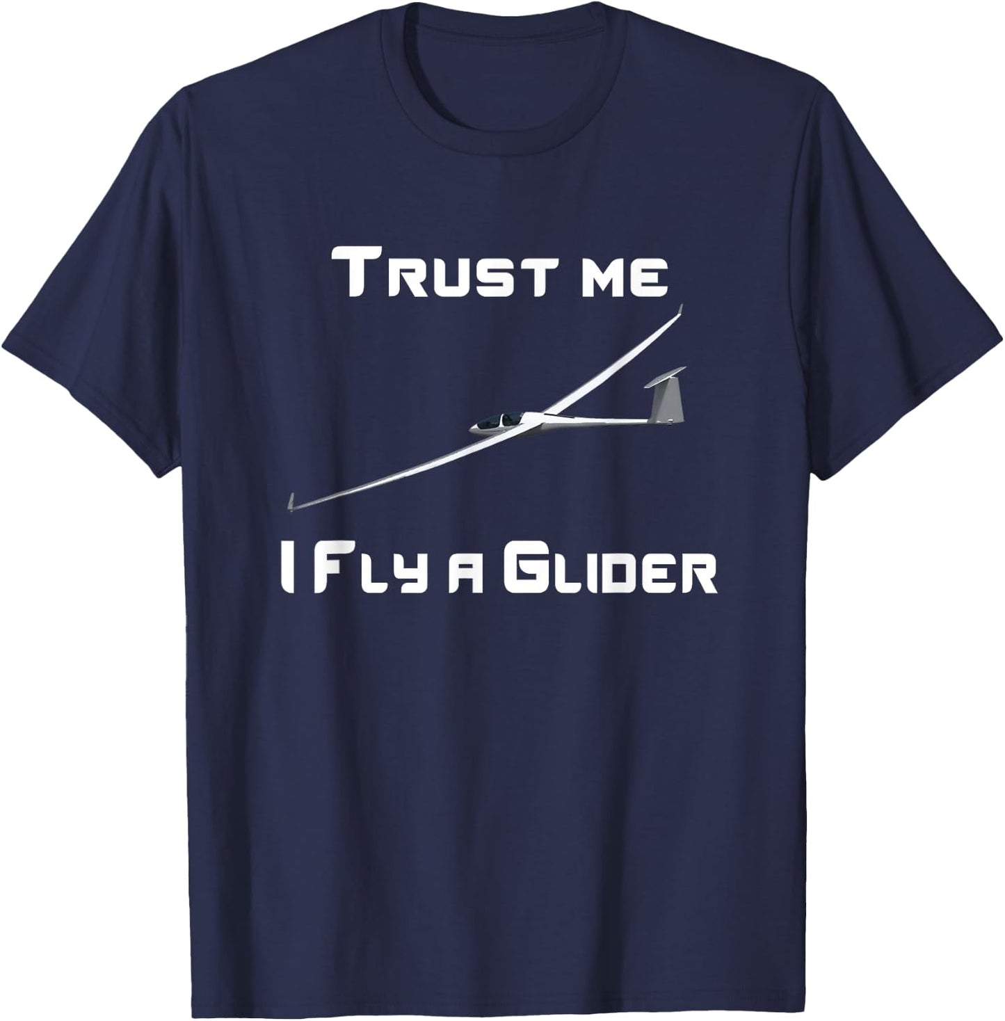 Glider Pilot Gliding Glider Plane T-Shirt - T-Shirt | Navy