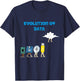 Data Evolution Analytics Gift Datascientist Analyst T-Shirt - T-Shirt | Navy
