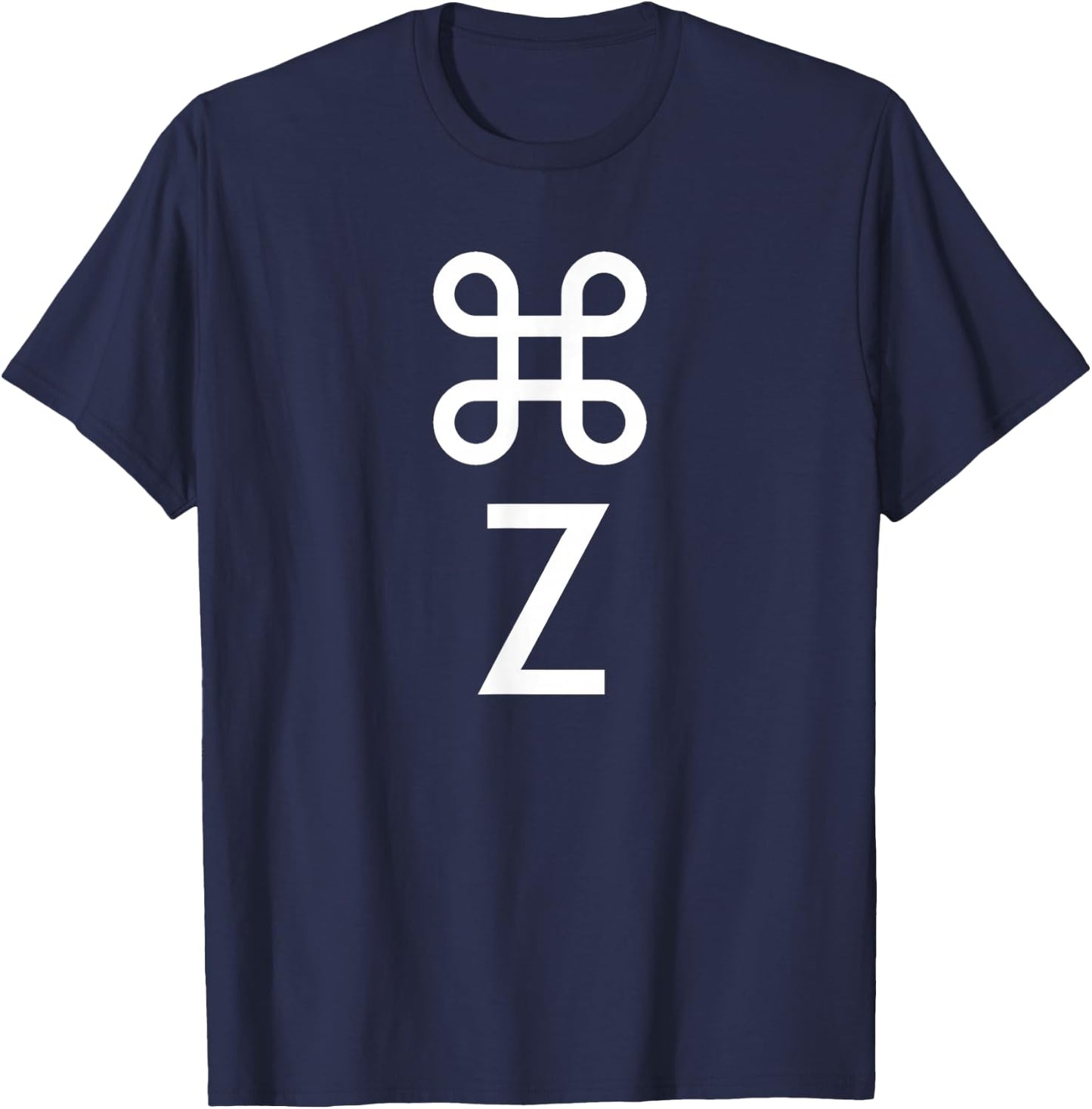 Command Z - Undo Funny Computer Programmer T-Shirt - T-Shirt | Navy