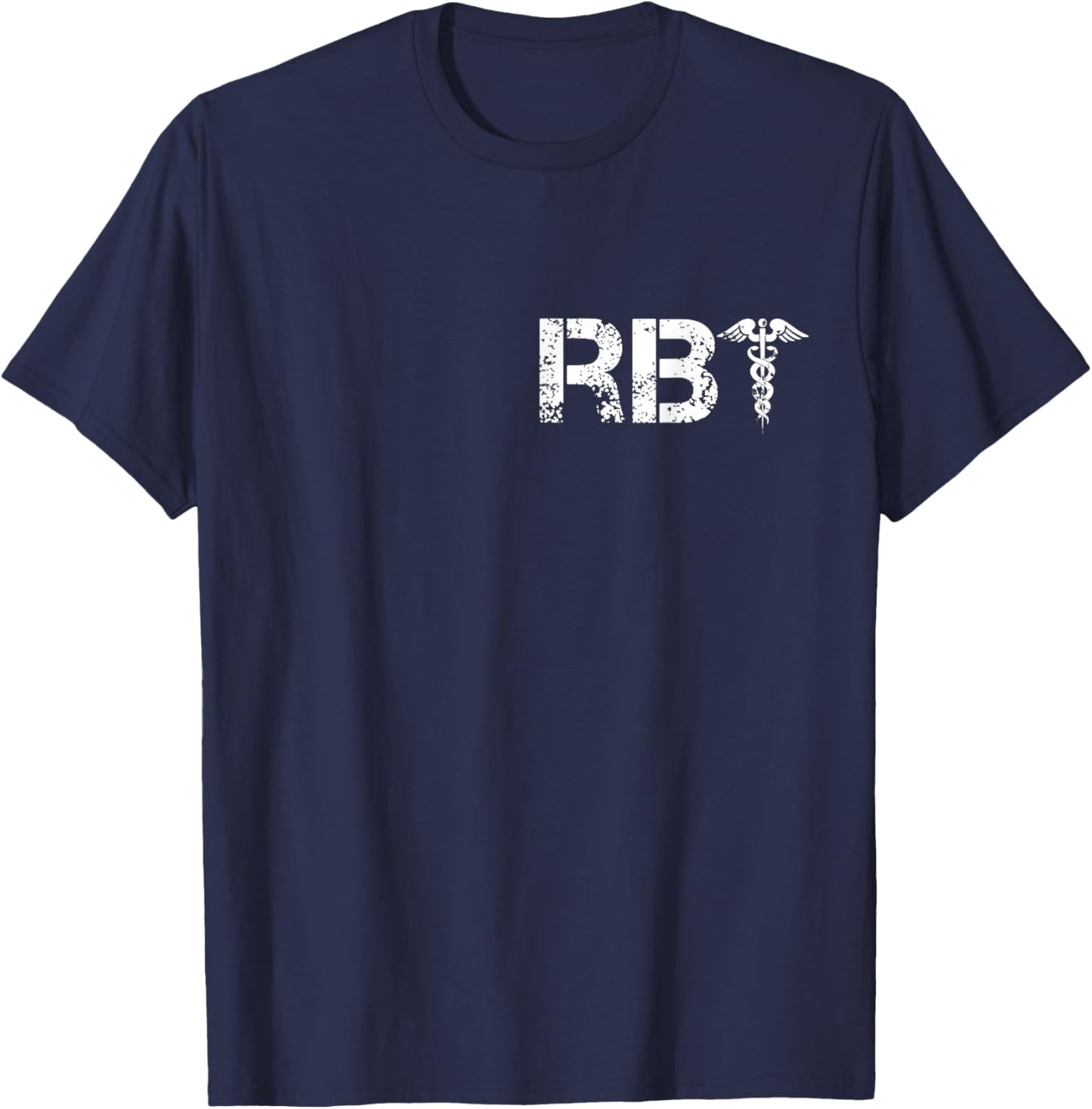 Subtle RBT Artwork, Registered Behavior Technician T-Shirt - T-Shirt | Navy