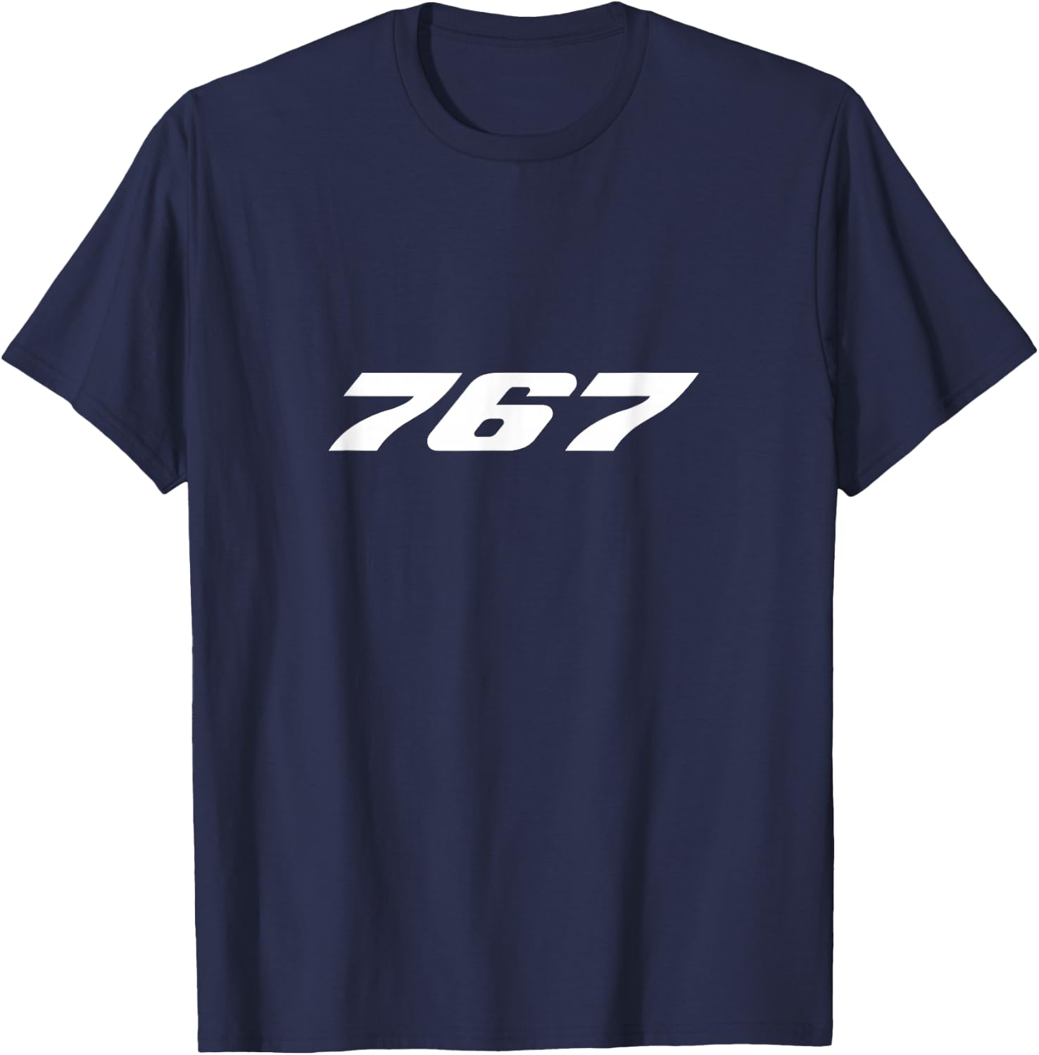767 Airliner Plane For Avgeeks T-Shirt - T-Shirt | Navy