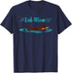 Lab Mom Chocolate Labrador Retriever Dog Owner Lover Women Girls Kids T-Shirt - T-Shirt | Navy