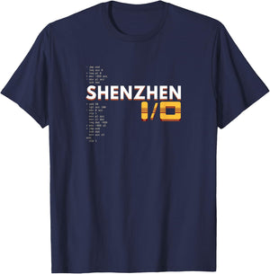 Zachtronics: Shenzhen I/O (Relaxed) T-Shirt - T-Shirt | Navy