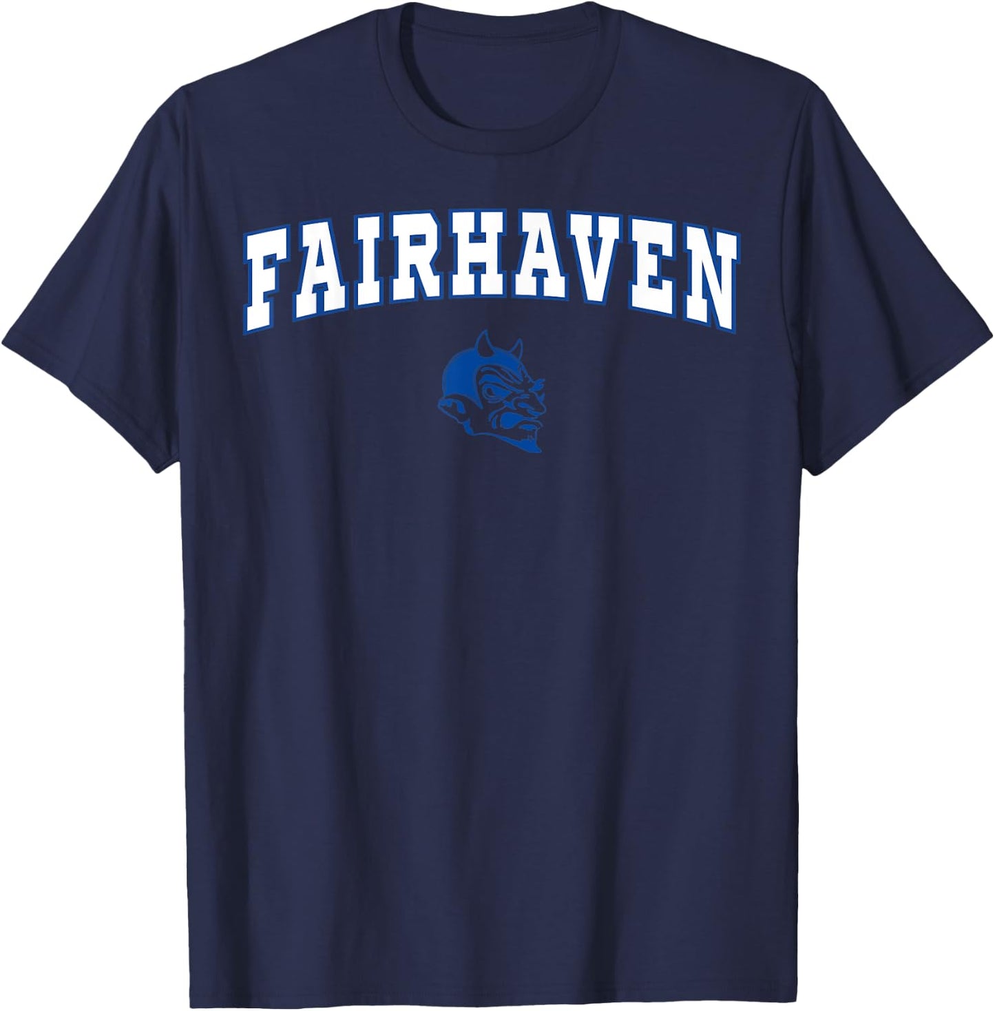 Fairhaven High School Blue Devils C2 T-Shirt - T-Shirt | Navy