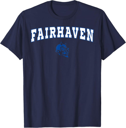 Fairhaven High School Blue Devils C2 T-Shirt - T-Shirt | Navy