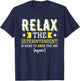 Superintendent Director Supervisor Back To School Superintendent - Kids, School, Uniform - -Adults - Black - Short Sleeve - Small - Classic Fit - Cotton 50%, Polyester 50% T-Shirt - T-Shirt | Navy