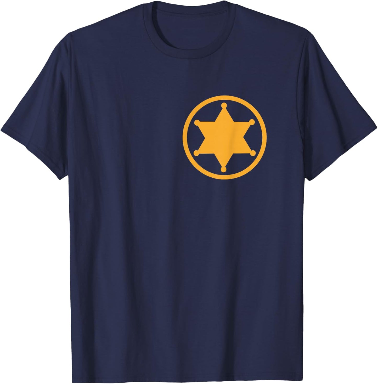 Sheriff badge T-Shirt - T-Shirt | Navy