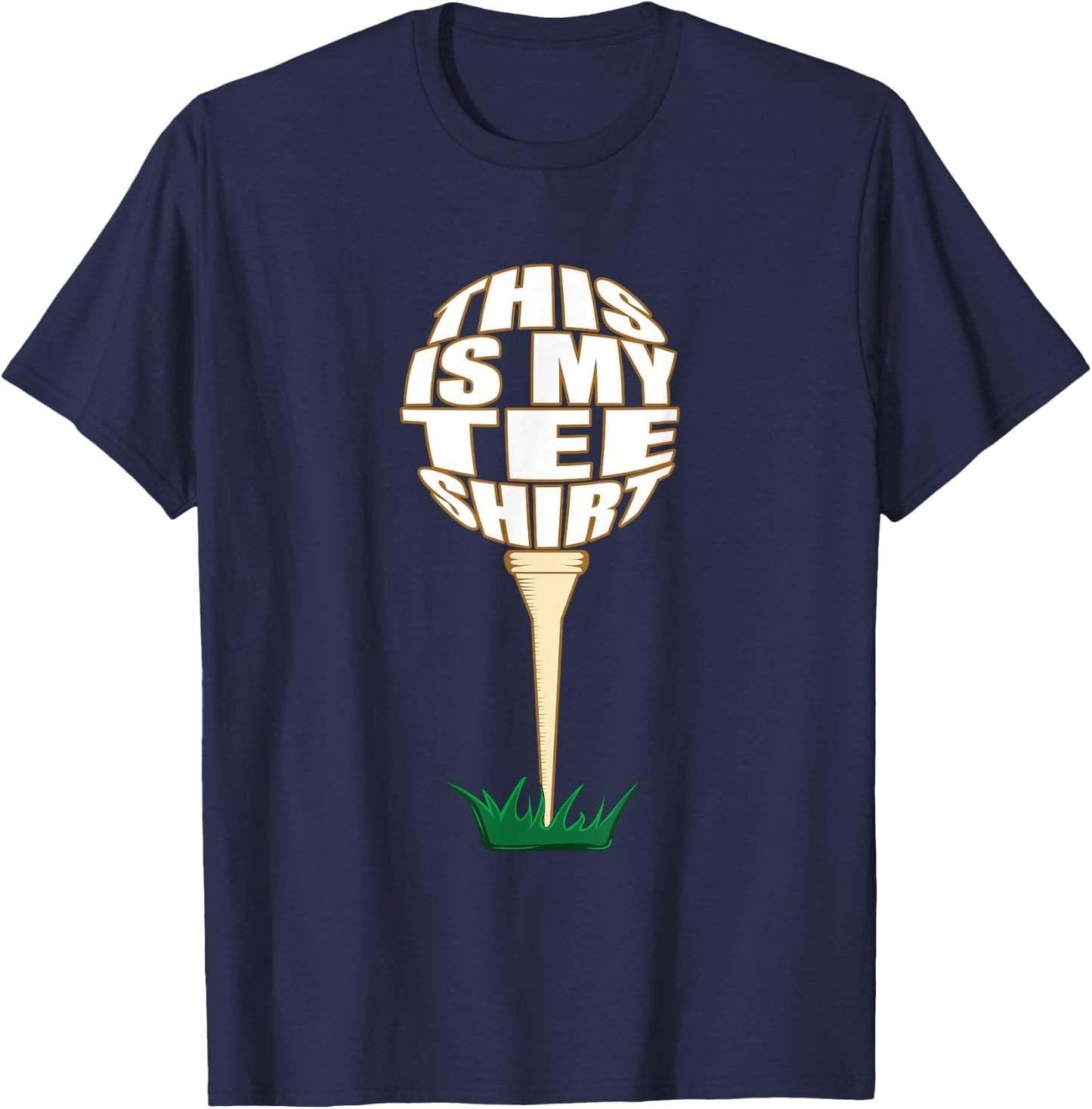 This Is My Golfer Funny Golf T-Shirt - T-Shirt | Navy