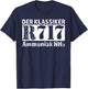 The refrigerant R717 NH3 ammonia, motif for refrigerators T-Shirt - T-Shirt | Navy