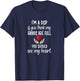 I'm A DSP Direct Support Professional DSP Nurse Week T-Shirt - T-Shirt | Navy