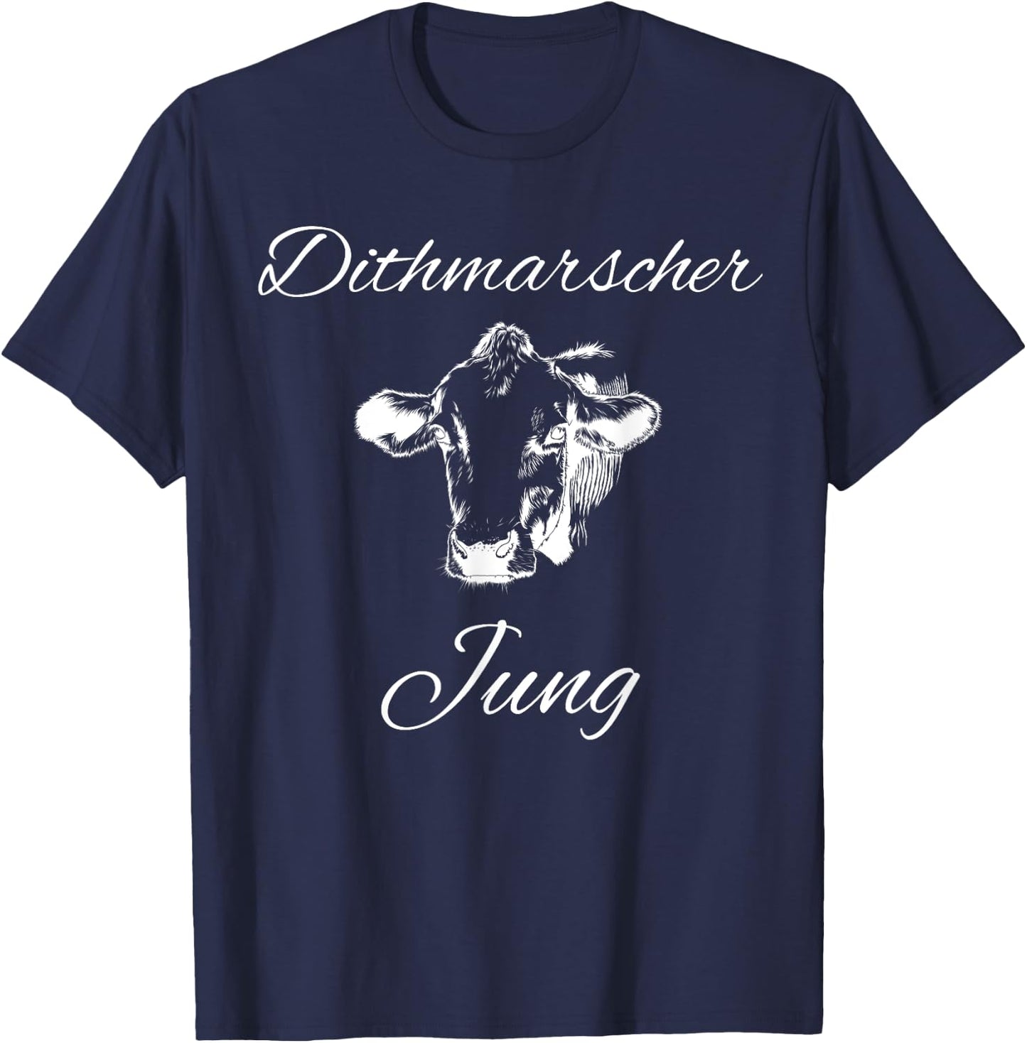 Gift Dithmarscher Young Dyke Sea Beach West Coast T-Shirt - T-Shirt | Navy