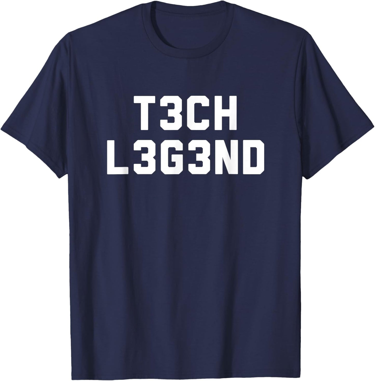 IT Tech Guy Gift Computer Enthusiast Techy T-Shirt - T-Shirt | Navy
