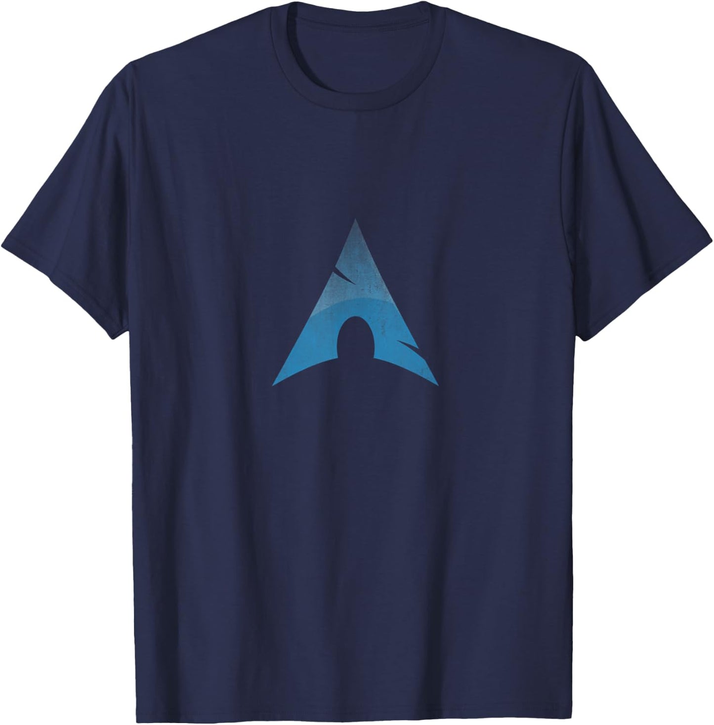 Linux lovers Arch Linux vintage worn Logo Open Source Os T-Shirt - T-Shirt | Navy