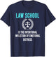 Law School Student Aspiring Future Attorney Lawyer T-Shirt - T-Shirt | Navy