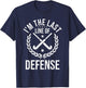 I'm Last Line Of Defense - Field Hockey Defense Player T-Shirt - T-Shirt | Navy