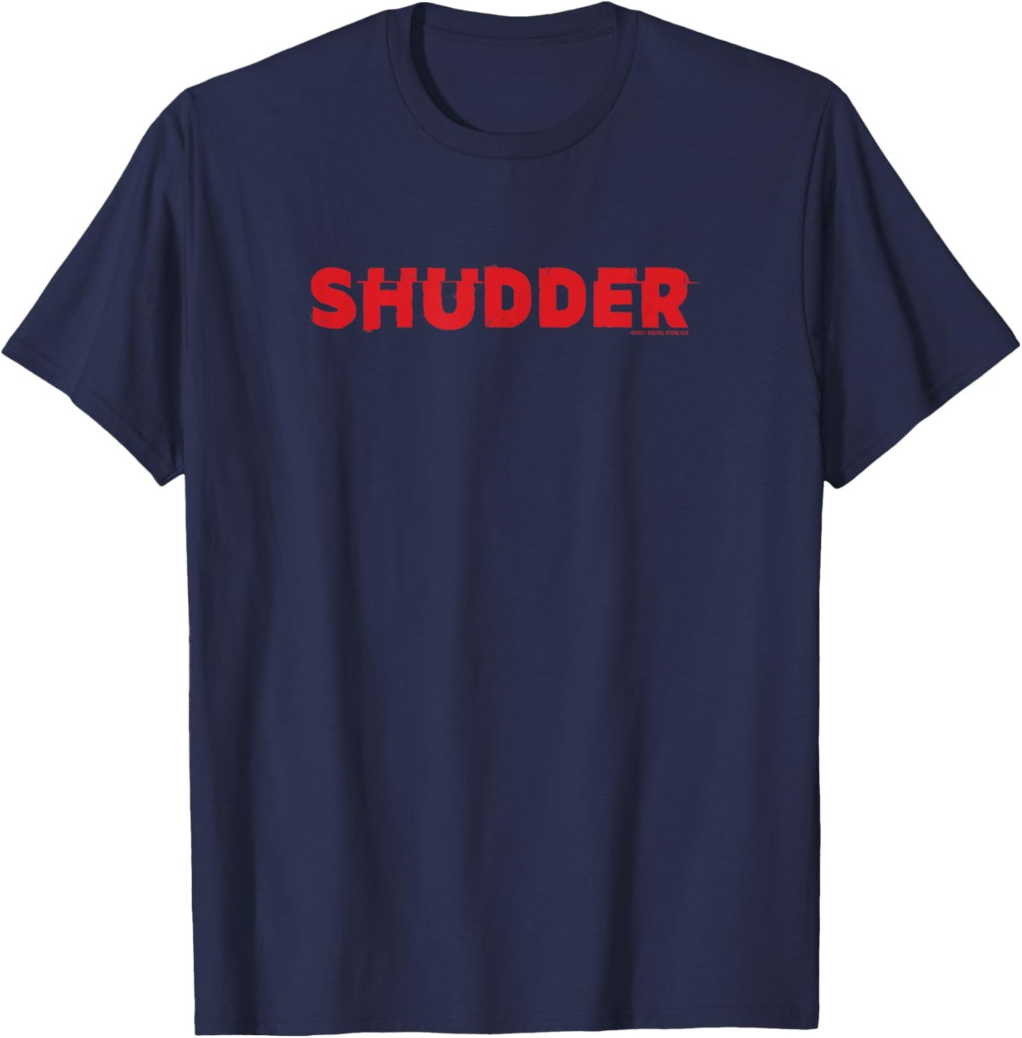 Shudder Logo T-Shirt - T-Shirt | Navy