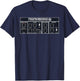 Polivoks Synthesizer Synth Vintage USSR Sovietwave T-Shirt - T-Shirt | Navy