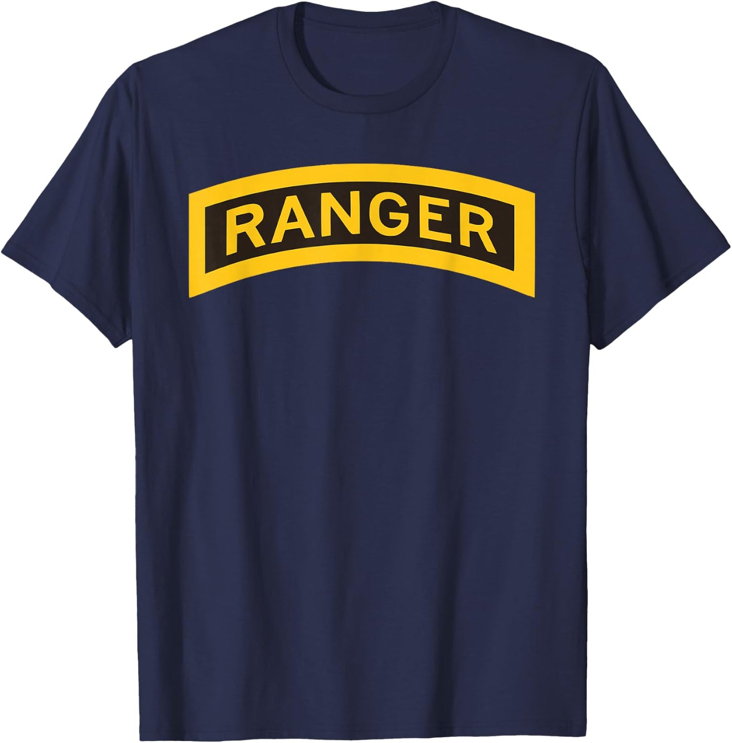 US Army Ranger Tab - Airborne Ranger - RLTW T-Shirt - T-Shirt | Navy
