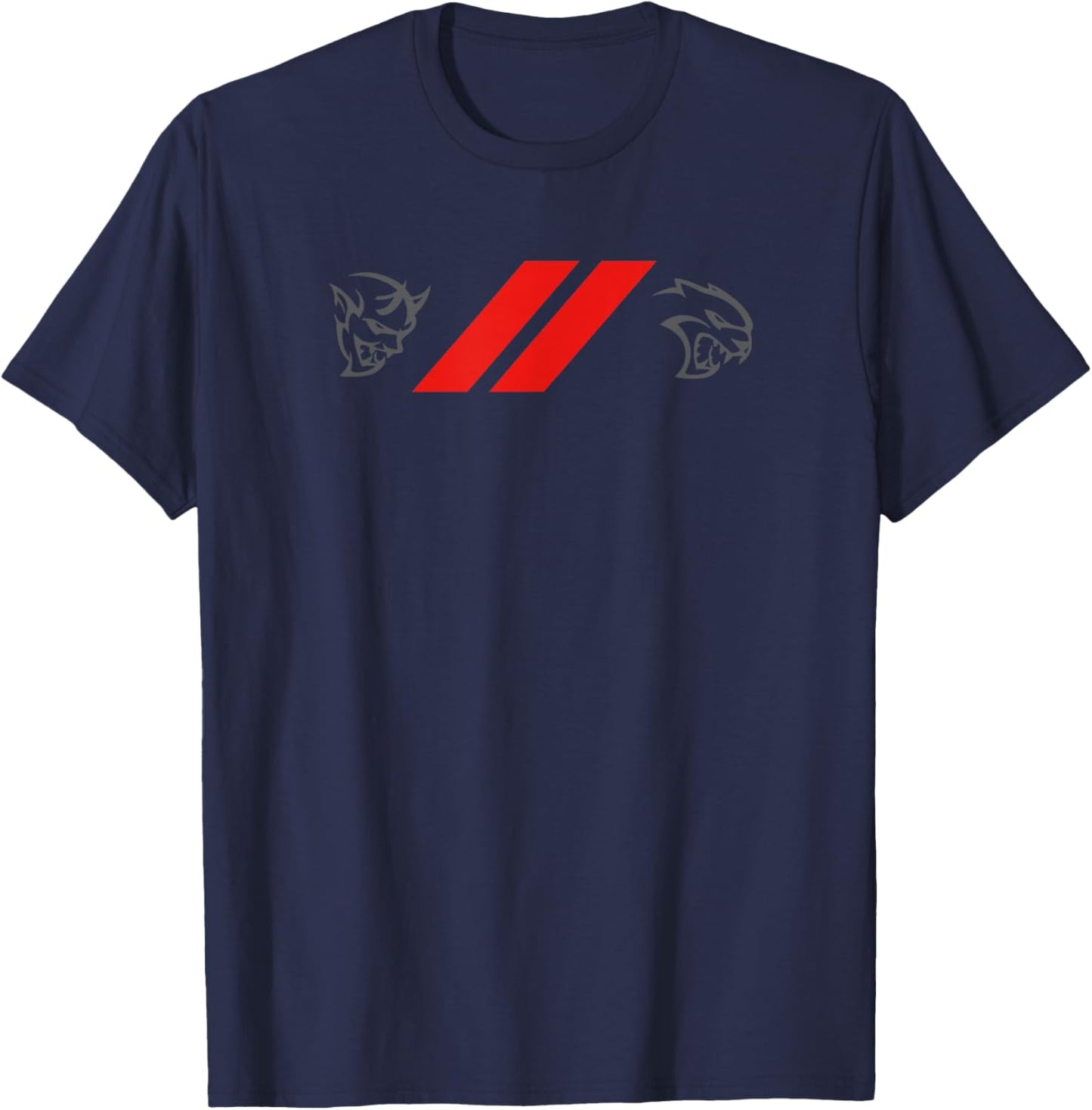 Dodge Demon // Hellcat Logo T-Shirt - T-Shirt | Navy