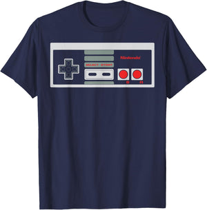 Nintendo Classic NES Controller Graphic T-Shirt - T-Shirt | Navy