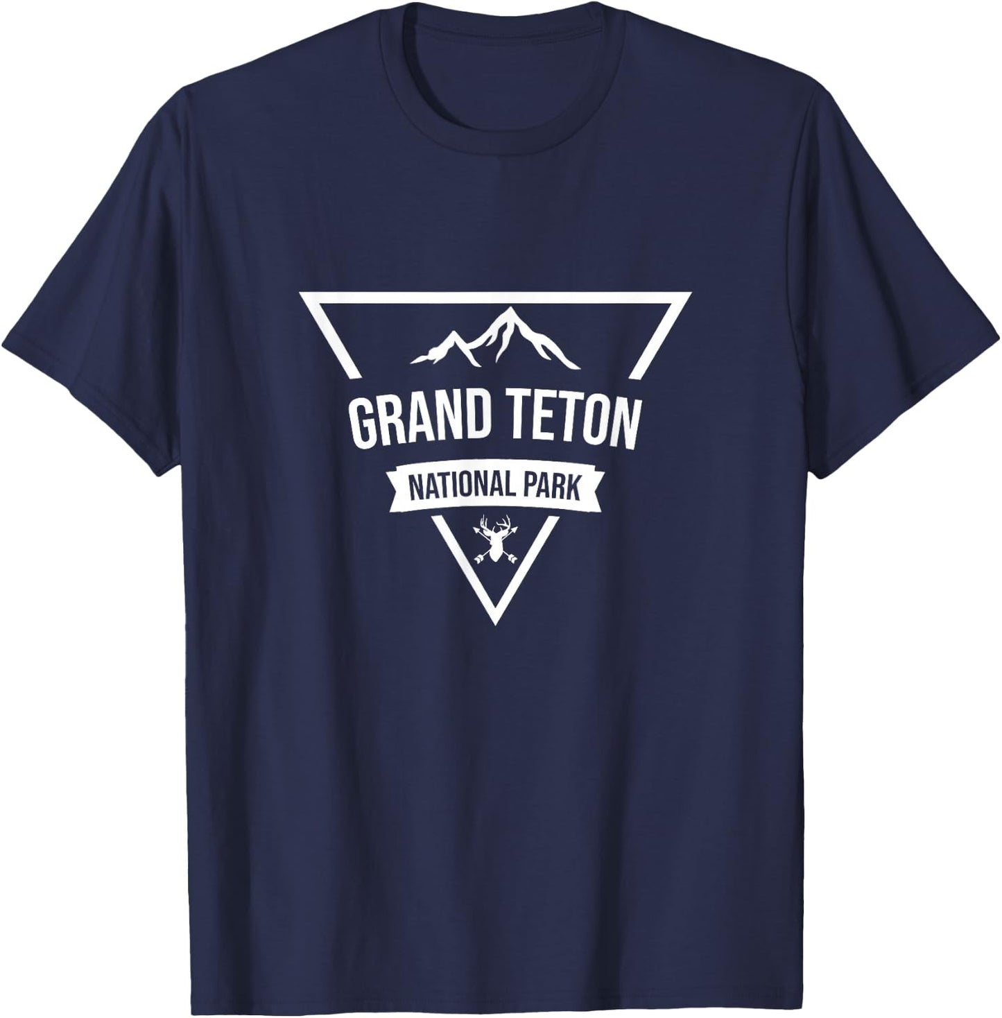 Grand Teton National Park T-Shirt - T-Shirt | Navy