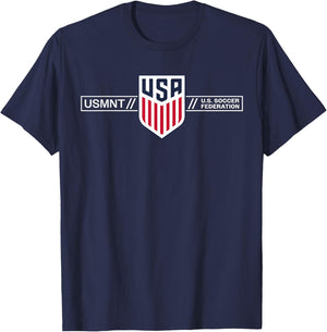 U.S Soccer Freeman #16 T-Shirt - T-Shirt | Navy