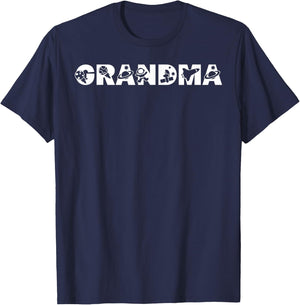 Funny Grandma Space Astronaut Birthday Party T-Shirt - T-Shirt | Navy