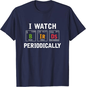 Bird Watcher Bird Watching Birding Bird Lover T-Shirt - T-Shirt | Navy
