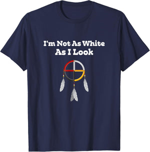 I'm Not As White As I Look Apparel T-Shirt - T-Shirt | Navy