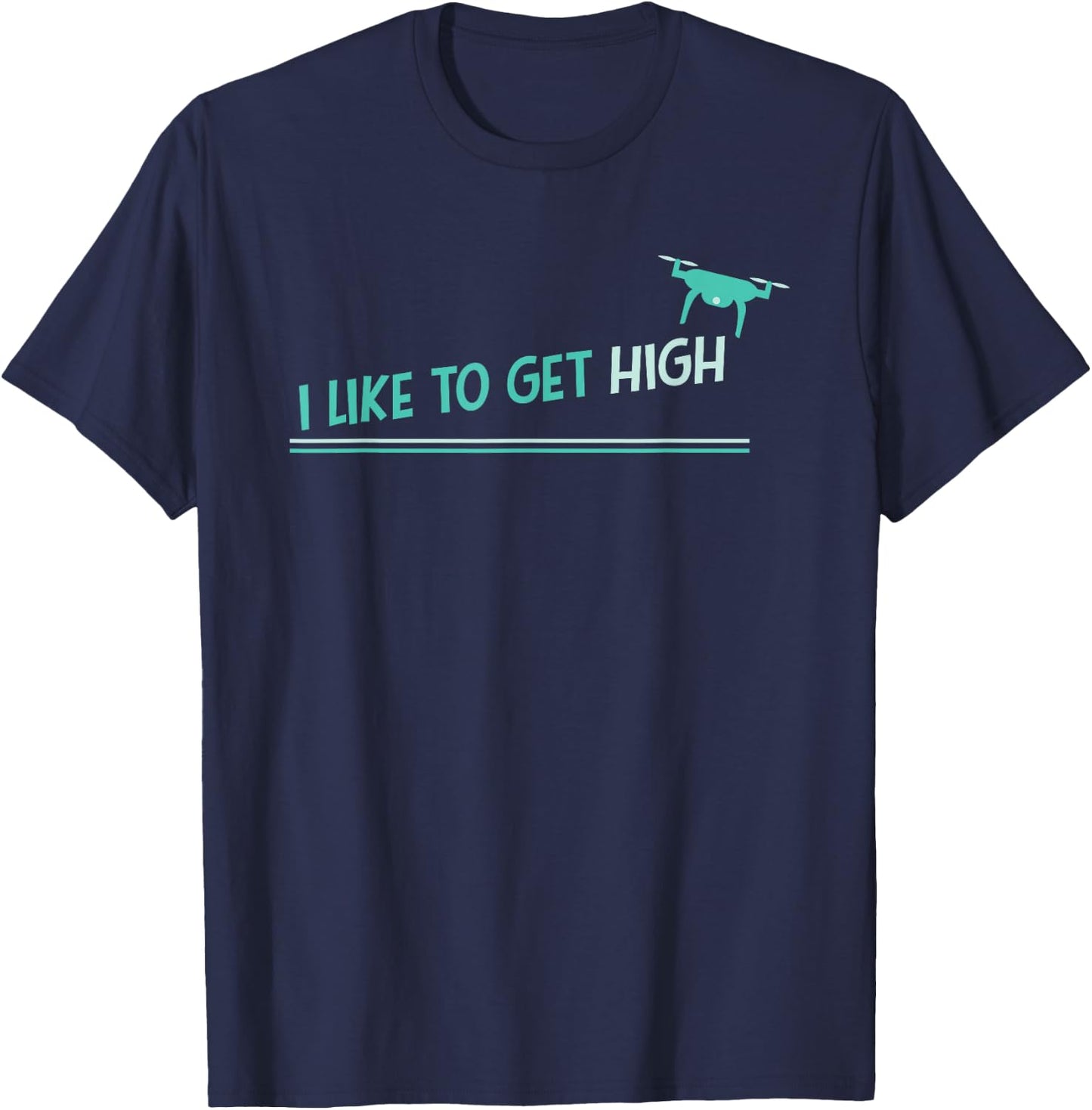 Drone Pilot Design For Drone Enthusiasts T-Shirt - T-Shirt | Navy