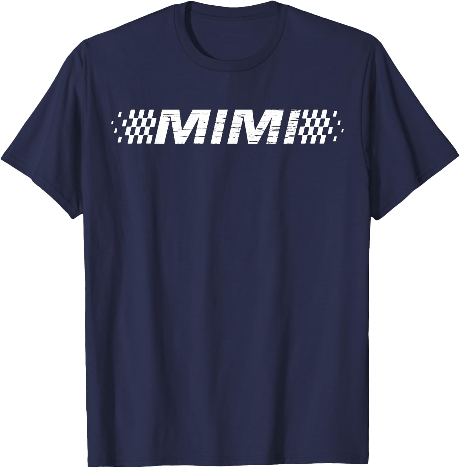 Racing Birthday Matching Family Race Car Pit Crew Mimi T-Shirt - T-Shirt | Navy