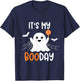 Its My Boo Day Cute Halloween Birthday Ghost Boy Girl Kids T-Shirt - T-Shirt | Navy